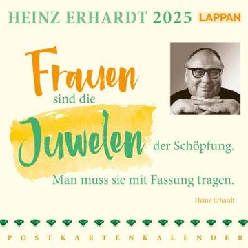 portada Heinz Erhardt Postkartenkalender 2025: Wochenkalender mit 53 Postkarten