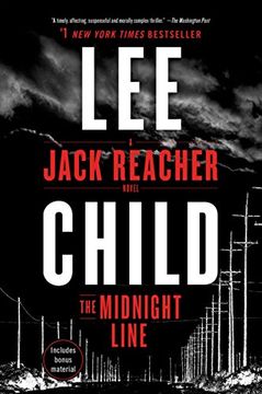 portada The Midnight Line: A Jack Reacher Novel (en Inglés)