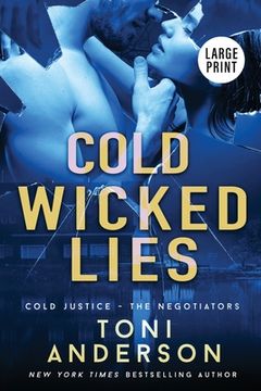 portada Cold Wicked Lies: Large Print 