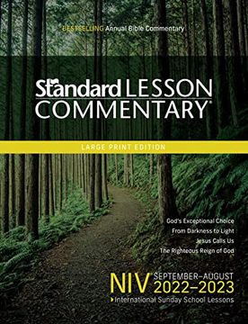 portada Niv® Standard Lesson Commentary® Large Print Edition 2022-2023 (in English)