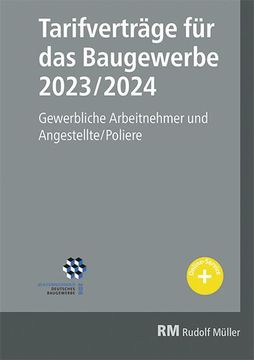 portada Tarifverträge für das Baugewerbe 2023/2024 (en Alemán)