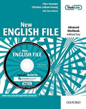 portada New English File Advanced. Workbook Without key With Multi-Rom Pack (en Inglés)