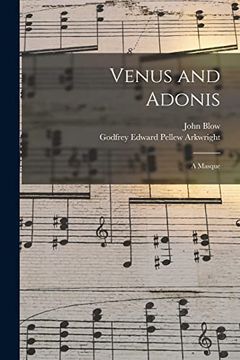 portada Venus and Adonis: A Masque (en Inglés)