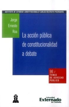 portada LA ACCION PUBLICA DE CONSTITUCIONALIDAD A DEBATE