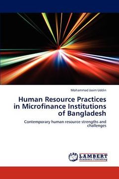 portada human resource practices in microfinance institutions of bangladesh (en Inglés)