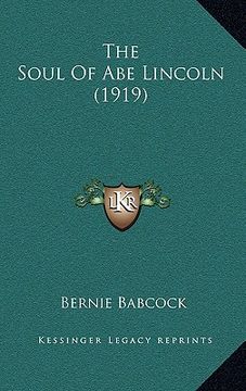 portada the soul of abe lincoln (1919)