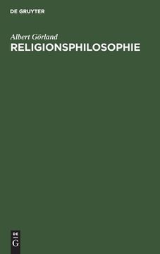 portada Religionsphilosophie (German Edition) [Hardcover ] (en Alemán)