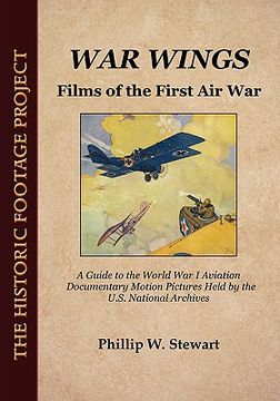 portada war wings: films of the first air war (en Inglés)