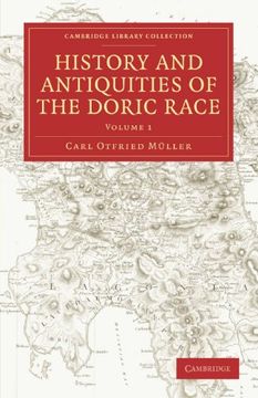 portada History and Antiquities of the Doric Race 2 Volume Paperback Set: History and Antiquities of the Doric Race: Volume 1 Paperback (Cambridge Library Collection - Classics) 