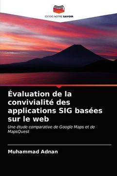 portada Évaluation de la convivialité des applications SIG basées sur le web (in French)