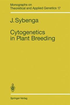 portada cytogenetics in plant breeding (en Inglés)