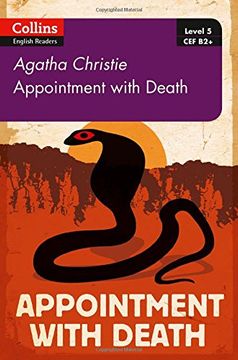 portada Appointment With Death: B2+ Level 5 (Collins Agatha Christie elt Readers) (en Inglés)