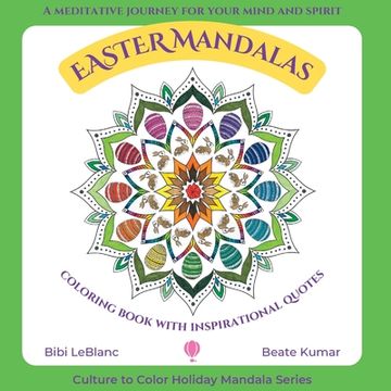 portada Easter Mandalas - Coloring Book with Inspirational Quotes (en Inglés)