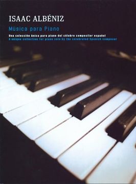 portada isaac albeniz - musica para piano (en Inglés)