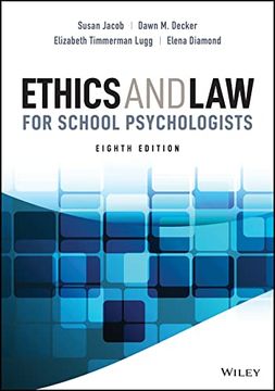 portada Ethics and law for School Psychologists 