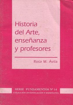 portada HISTORIA DEL ARTe, ENSEÑANZA Y PROFESORES.