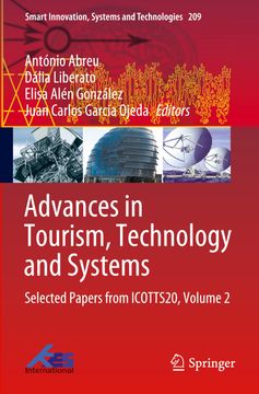 portada Advances in Tourism, Technology and Systems: Selected Papers from Icotts20, Volume 2 (en Inglés)