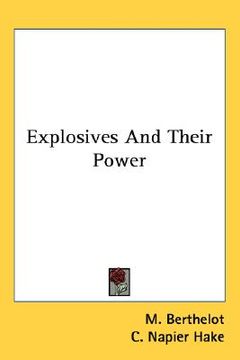 portada explosives and their power