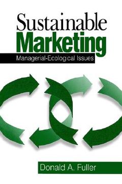 portada sustainable marketing: managerial - ecological issues