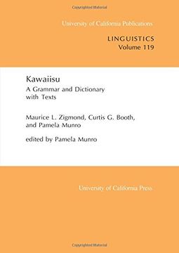 portada Kawaiisu: A Grammar and Dictionary, With Texts (en Inglés)
