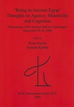 portada being in ancient egypt: thoughts on agency, materiality and cognition (in English)