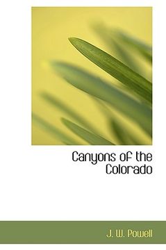 portada canyons of the colorado (in English)