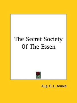 portada the secret society of the essen (en Inglés)