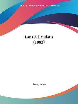 portada Laus A Laudatis (1882) (en Hebreo)