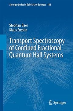 portada Transport Spectroscopy of Confined Fractional Quantum Hall Systems (Springer Series in Solid-State Sciences)