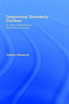 portada diagnosing 'disorderly' children (en Inglés)