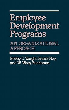 portada employee development programs: an organizational approach (en Inglés)