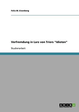 portada Verfremdung in Lars von Triers "Idioten" (German Edition)