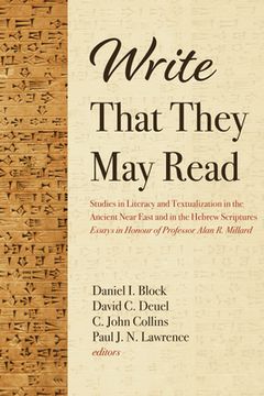portada Write That They May Read