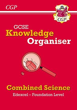 portada New Gcse Combined Science Edexcel Knowledge Organiser - Foundation (Cgp Gcse Combined Science 9-1 Revision) (en Inglés)