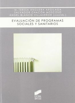 portada Evaluacion de programas sociales y sanitarios