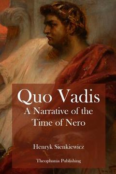portada Quo Vadis A Narrative of the Time of Nero (en Inglés)