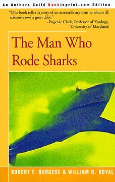portada the man who rode sharks (en Inglés)