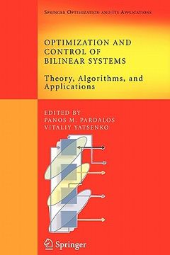portada optimization and control of bilinear systems: theory, algorithms, and applications (en Inglés)