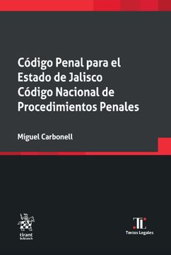 portada Código Penal Para el Estado de Jalisco. Código Nacional de Procedimientos Penales