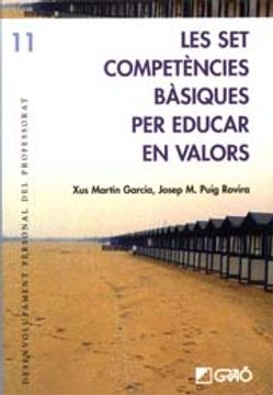 portada Les set competències bàsiques per educar en valors (DESENVOLUPAMENT PERSONAL) (en Catalá)