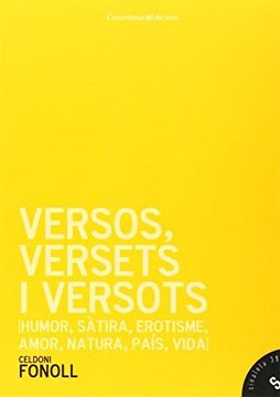 portada Versos, Versets I Versots (Sinalefa) (en Catalá)