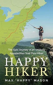 portada Happy Hiker: The Epic Journey of an Unlikely Appalachian Trail Thru-Hiker (en Inglés)