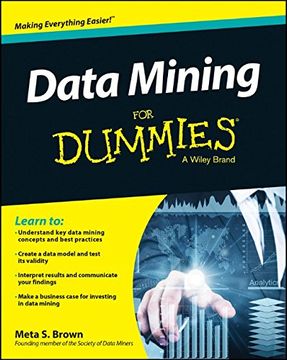 portada Data Mining For Dummies (in English)