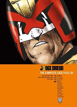portada Judge Dredd: The Complete Case Files 36 (in English)