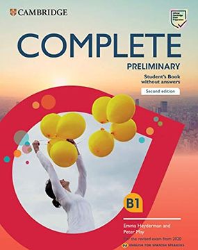 portada Complete Preliminary Student's Book With Answers With Online Practice: For the Revised Exam From 2020 (in English)