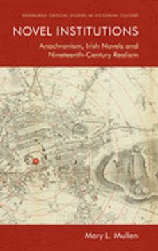 portada Novel Institutions: Anachronism, Irish Novels and Nineteenth-Century Realism (Edinburgh Critical Studies in Victorian Culture) (en Inglés)
