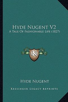 portada hyde nugent v2: a tale of fashionable life (1827)