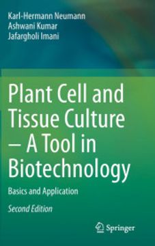 portada Plant Cell and Tissue Culture – a Tool in Biotechnology: Basics and Application 