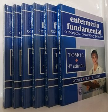 portada Enfermería fundamental conceptos procesos y practica 6 tomos Kozier (in Spanish)
