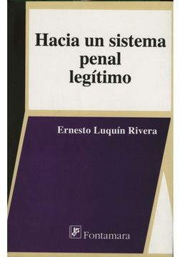 portada Hacia un sistema penal legítimo (in Spanish)